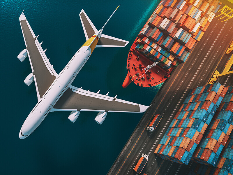 الشحن الجوي